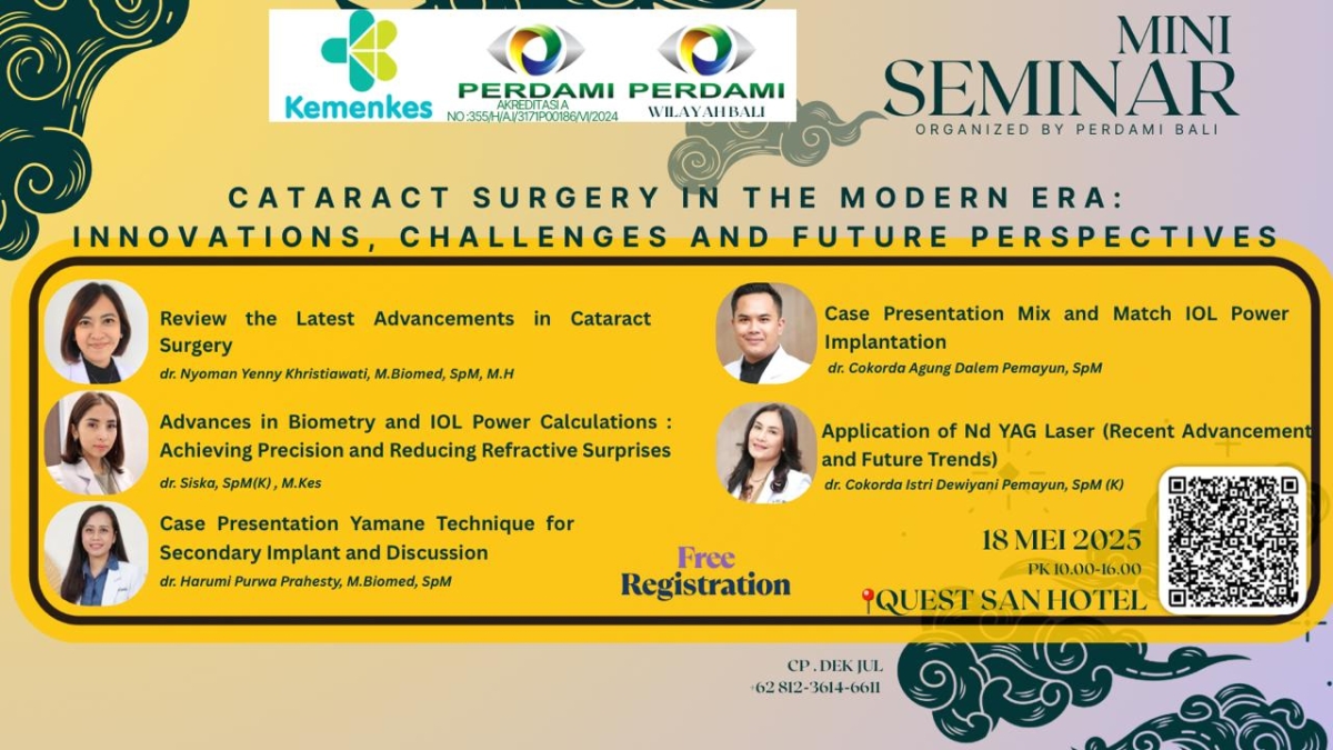 Picture Cataract Surgery In The Modern Era : Innovations, Challenges, & Future Perspectives