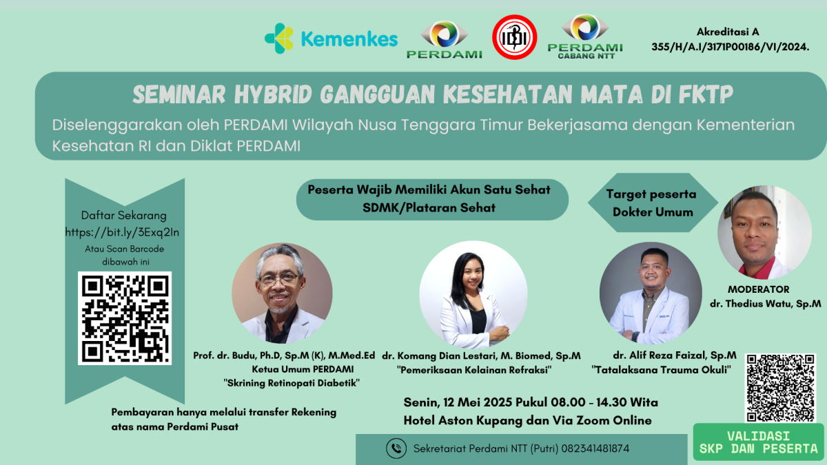 Picture Deteksi Dini & Tatalaksana Gangguan Kesehatan Mata Di Fasilitas Kesehatan Tingkat Primer