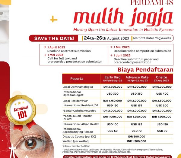 Registrasi PIT PERDAMI Ke-48 Yogyakarta